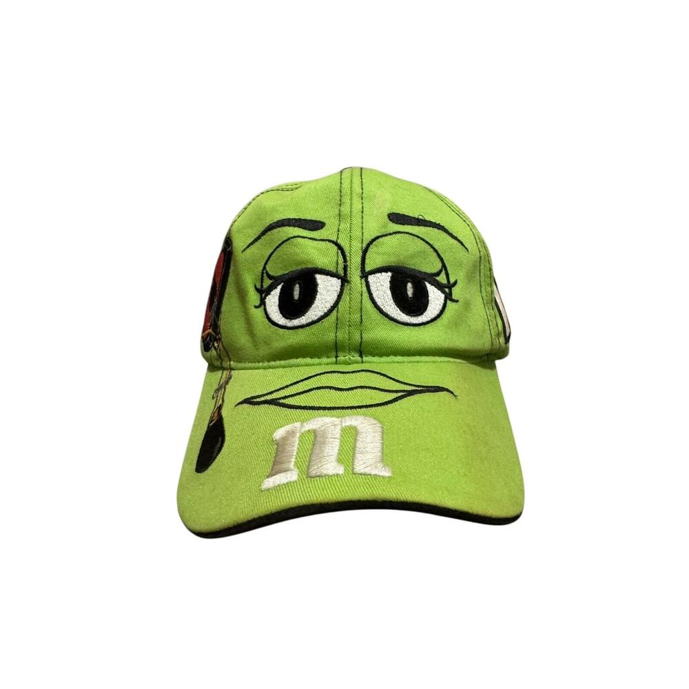 NASCAR Chase Authentic Kyle Busch Green M&m Youth Hat Cap